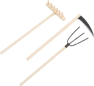 Herramientas de jardín de madera - Imagen 1 de 5