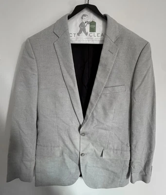 J Crew Suit Mens 40L Gray Ludlow Classic Fit Sport Coat 2 Piece Blazer 32x34* - Image 1 of 4