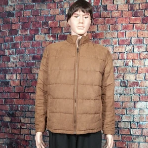 Vintage Banana Republic Jacke Herren mittelbraun durchgehender Reißverschluss mit Taschen SCHÖN - Bild 1 von 19