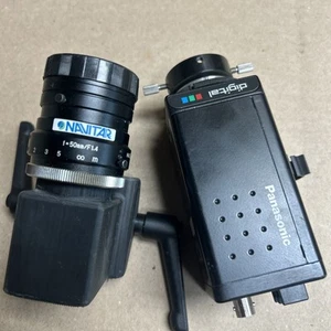 Navitar Macro Zoom Lens f=50mm with adapter bracket plus Panasonic camera - Picture 1 of 16