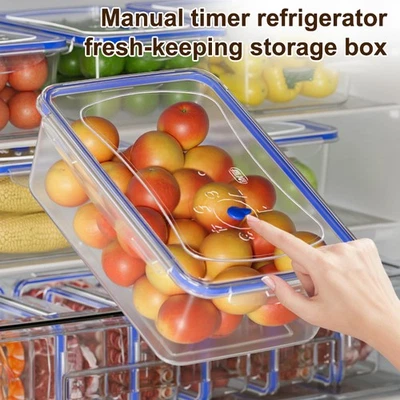 Frigorifero Contenitore Conservazione Fresco Cucina Verdura e Frutta Food-grade - Immagine 1 di 4