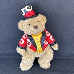 Ringling Bros Circus Ringmaster Teddy Bear 14" Plush Stuffed Animal Toy Vintage - Picture 1 of 12