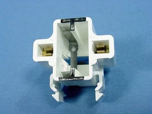 LEV Compact Fluorescent Lampholder Socket 2Pin GX23 Horizontal Snap-In 26720-100 - Picture 1 of 4