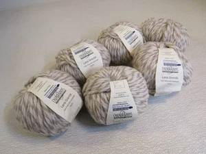 Cascade Yarns Lana Grande Garn sand/creme 6 Knäuel je 87 Yards - Bild 1 von 7