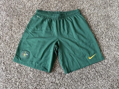 Pantalones Cortos Hombre Nike Australia Selección Nacional Talla XL Verde Bajo Uso Excelente Estado Foto 1 de 4