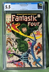 Fantastic Four #83 - CGC 5.5 - Featuring The Inhumans - Foto 1 di 4
