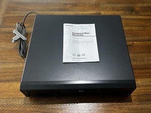 Sony RCD-W500C Stereo Compact Disc Recorder w/ 5-Disc CD Changer NEW BELTS - Picture 1 of 12
