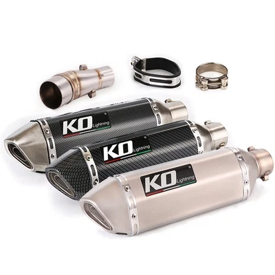 Silenciador de escape deslizable para Kawasaki Ninja 300 250 2013-2016 Foto 1 de 4
