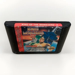 King of the Monsters 2 (Sega Genesis, 1994) Authentic Cart Only Tested Plays - Picture 1 of 3