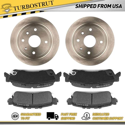 Kit de pastillas de freno rotores de freno traseros OE para Chevrolet Optra 2007-2010 2,0 L Foto 1 de 4