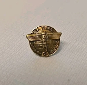 Boeing Employee 5 Year Service Pin Pinback Rare Gold 10k - Bild 1 von 3