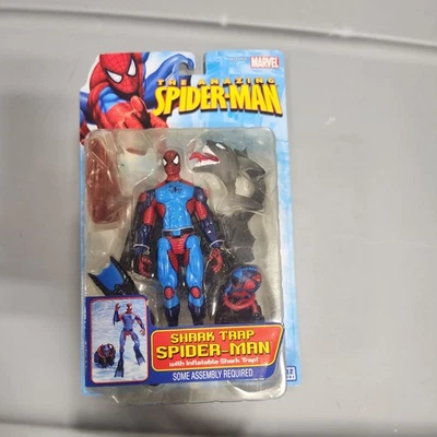 ToyBiz Marvel The Amazing Spider-Man Shark Trap 2005 No. 72182 H51 Foto 1 de 2
