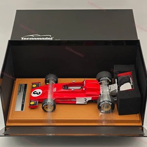 Tecnomodel 1/18 Ferrari F1 312 B3-73 #3 MONACO GP 1973 JACKY ICKX Resin Model - Imagen 1 de 13