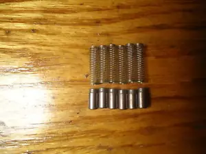 6 Lionel 1661-29 Motor Brushes and 6 1661-30 Coil Springs for Lionel 1666 & more - Picture 1 of 1