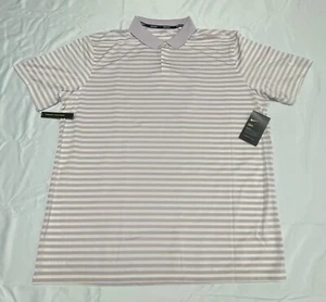 Nike Dri Fit Victory Stripe Golf Polo Lilac Mist/Sail/White 89-1853-543 X-Large - Picture 1 of 10