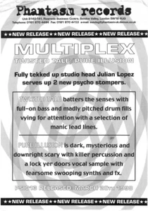 Multiplex - Twisted Tale / Pure Illusion (12", W/Lbl) (Very Good Plus (VG+)) - 2 - Bild 1 von 2