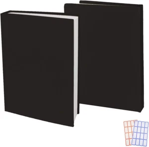 2 Pack Stretchable Book Sleeve Covers, for Paperbacks Hardcover Textbooks up to - Imagen 1 de 12