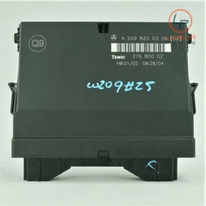 W209 C209 MERCEDES 03-09 CLK CLASS TEMIC REAR CONTROL MODULE 2098200326 B826 - Picture 1 of 5
