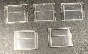 5 X Lego Vidrio Transtransparente para Ventana de Tren 1x4x3 PN 4034 - Imagen 1 de 2