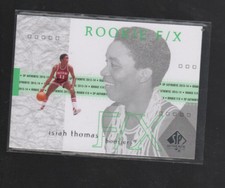 ISIAH THOMAS 2013-14 SP AUTHENTIC ROOKIE F/X CARD #57