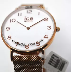 .Ice-Watch City Milanese Rose gold Shiny Bracelet Watch 012711 small - Picture 1 of 7