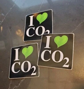 I LOVE GLOBAL WARMING STICKERS 3 Pack! - Picture 1 of 24