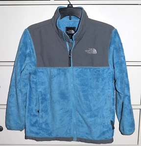 Chaqueta polar azul cremallera completa The North Face para niños/jóvenes talla L - Imagen 1 de 14