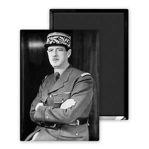 Général de Gaulle - Magnet Frigo 54 x 78 mm - Imagen 1 de 8