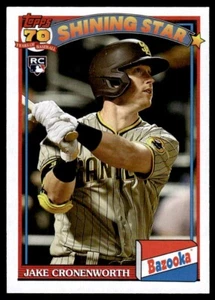 2021 Topps Archives 1991 Bazooka Shining Stars Jake Cronenworth Rookie San Diego - Picture 1 of 2