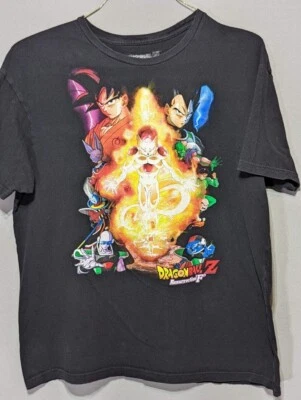Camiseta Dragonballz DBZ Resurrection Para Hombre Talla XL Anime Manga Goku Vegeta Trunks Foto 1 de 4