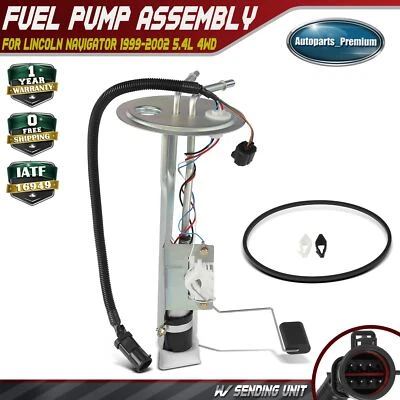 Electric Fuel Pump Module Assembly for Lincoln Navigator 99-2002 5.4L RWD E2255S - Image 1 of 4