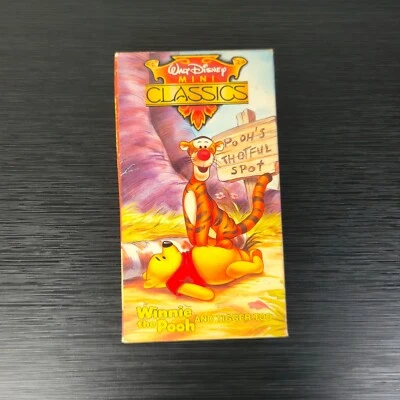 Walt Disney Mini Classics - Winnie the Pooh and Tigger Too - 1991 VHS Tape Vint - Image 1 of 2