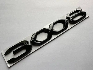 Gloss Black Car Front Bonnet Badge Emblem for 3008 GT 20- P84 (facelift) - Picture 1 of 1