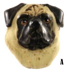 Creative Pewter Designs Pug Dog Lapel Pin or Pug Fridge Magnet, D148, Made in US