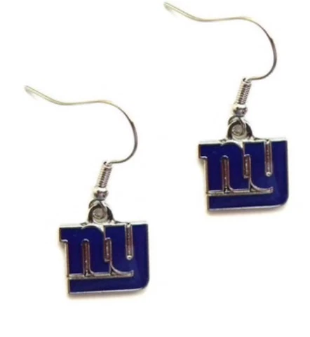 New York Giants Dangle Earrings NFL New Cover