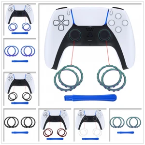 eXtremeRate Parts Custom Accessories Accent Rings with Tool for ps5 Controller - Picture 1 of 180
