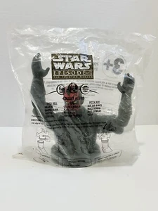 1999 Star Wars Episode I Darth Maul Cup Topper Taco Bell Pizza Hut New Sealed - Picture 1 of 5