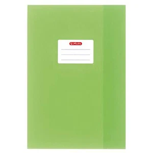 herlitz Heftschoner DIN A4 geprägt (Bast) PP hellgrün - Bild 1 von 1