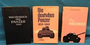 Das kleine Panzerbuch;Taschenbuch der Panzer 1960;Die deutschen Panzer 1926-1945 - Bild 1 von 6