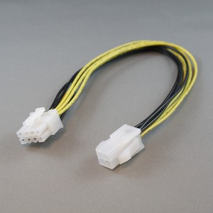 8" Inch ATX 4-pin Female to 8-pin Male 12V Power Adapter Cable For Motherboard