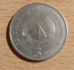 5 Mark Münze 1972 MEIßEN - Bild 1 von 2