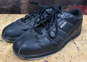 ETONIC STRIKE BACK SHOES size 9 black EBMD305 BOWLING SHOES - Picture 1 of 17