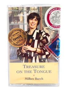 MILBRE BURCH (Storyteller) / TREASURE ON THE TONGUE CASSETTE (1999) KIND CRONE - Picture 1 of 3