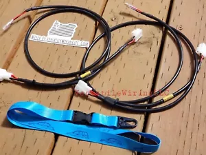 EF CRX Honda Jdm Fender Lights Harness Plug&play JDM EDM Side Marker civic 88-91 - Picture 1 of 4