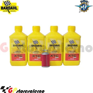 KIT OLIO + FILTRO OLIO BARDAHL XTC C60 10W50 MV AGUSTA 1000 F4 S 2010 - Imagen 1 de 1