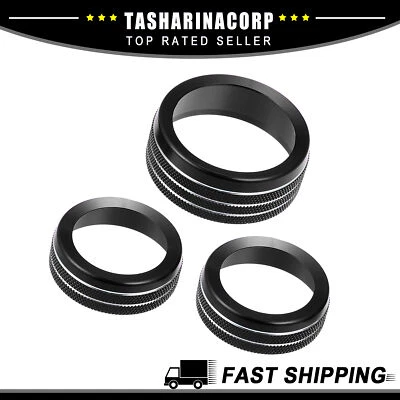 Car Air Conditioner Knobs Cover for Dodge Durango 2014-2020 for Jeep Cherokee - Image 1 of 4