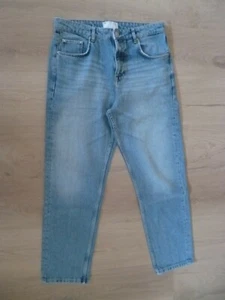 asos Design Herren Jeans To Fit Waist in Größe W32/L32 hellblau - TOP - Bild 1 von 2