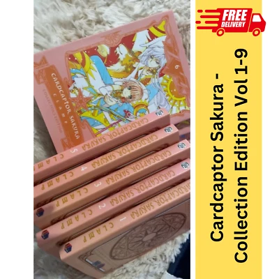 Cardcaptor Sakuura Collector's Edition Vol 1-9 English Manga Comic FULL SET - Image 1 of 4