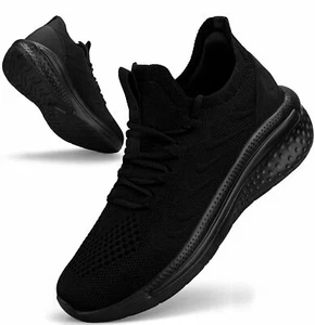 Womens Sneakers Slip On Walking Shoes Breathable Running Shoes Lightweight Me... - Picture 1 of 7