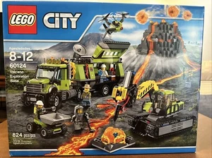 LEGO CITY: Volcano Exploration Base (60124) New and unopened From 2016 Sealed - Picture 1 of 11